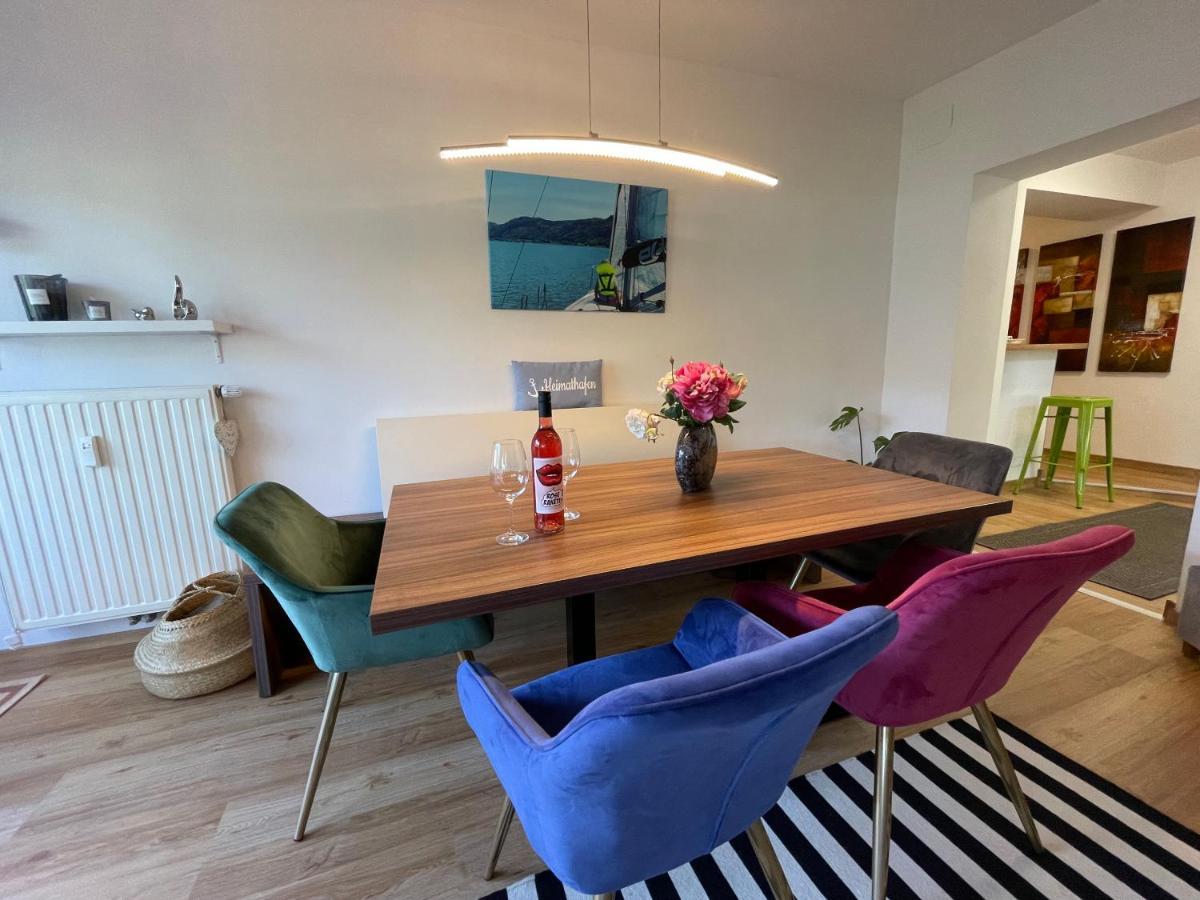 Seewohnung Lucia - Mit Seezugang Annenheim Exterior foto