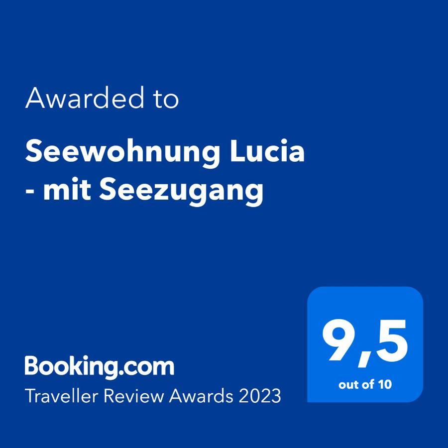 Seewohnung Lucia - Mit Seezugang Annenheim Exterior foto